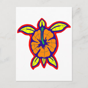 FIJIAN SEA TURTLE POSTCARD