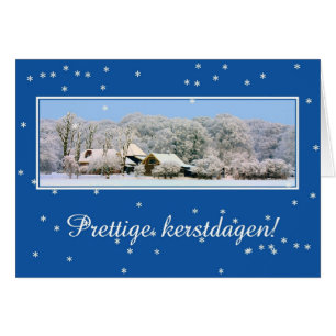 Fijne kerstdagen - Dutch Christmas