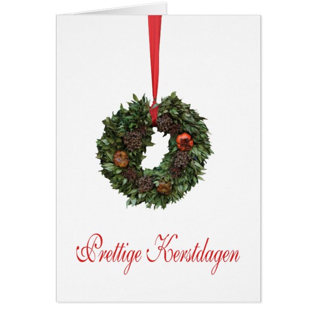 Fijne kerstdagen - Dutch Christmas (Front)