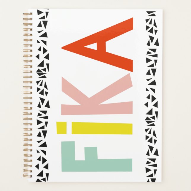 Fika Colours Planner (Front)