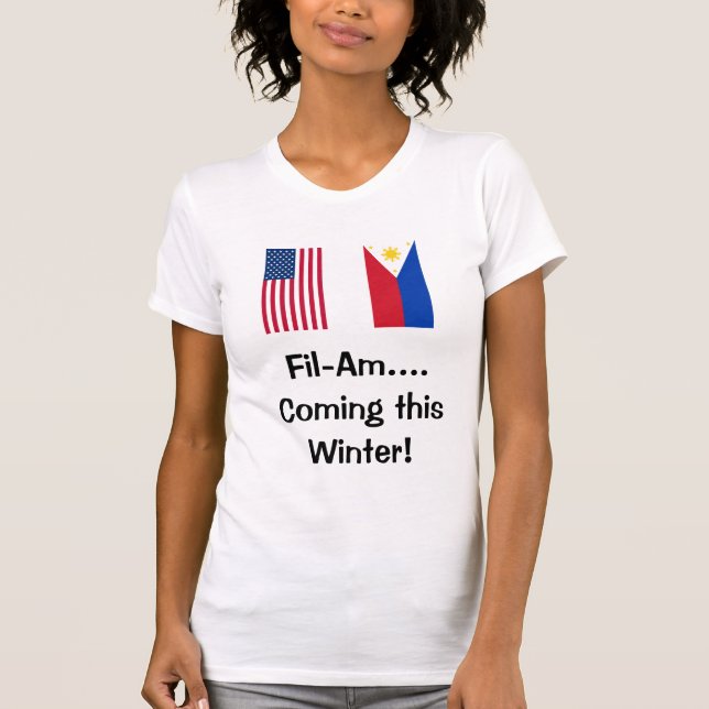 Fil-Am Pregnancy Shirt (Front)
