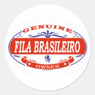 Fila Brasileiro Classic Round Sticker