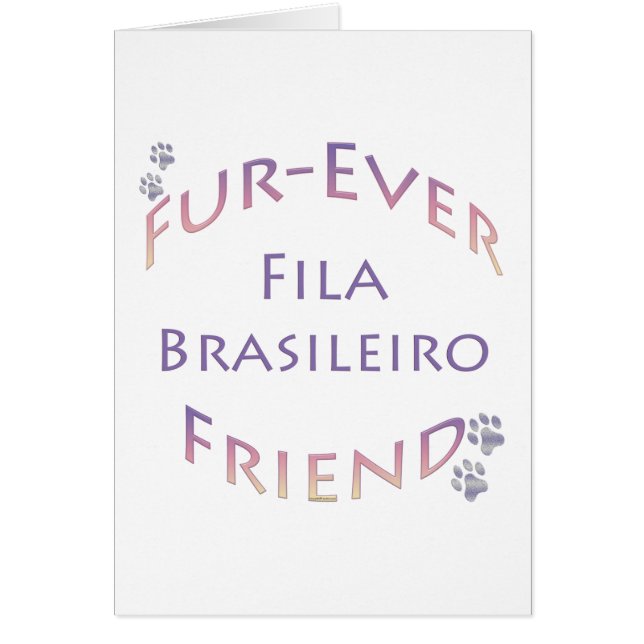 Fila Brasileiro Furever (Front)