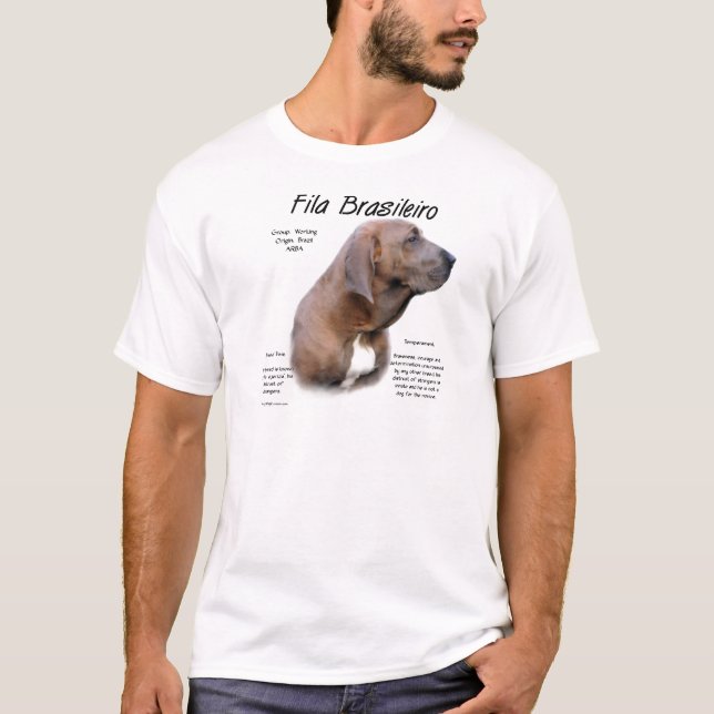 Fila Brasileiro History Design T-Shirt (Front)