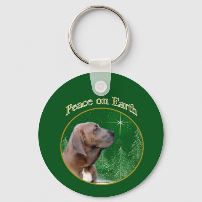 Fila Brasileiro Peace Keychain (Front)