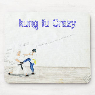 File0433, kung fu Crazy Mouse Mat