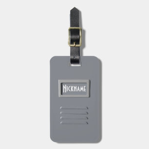 File Cabinet custom luggage tag