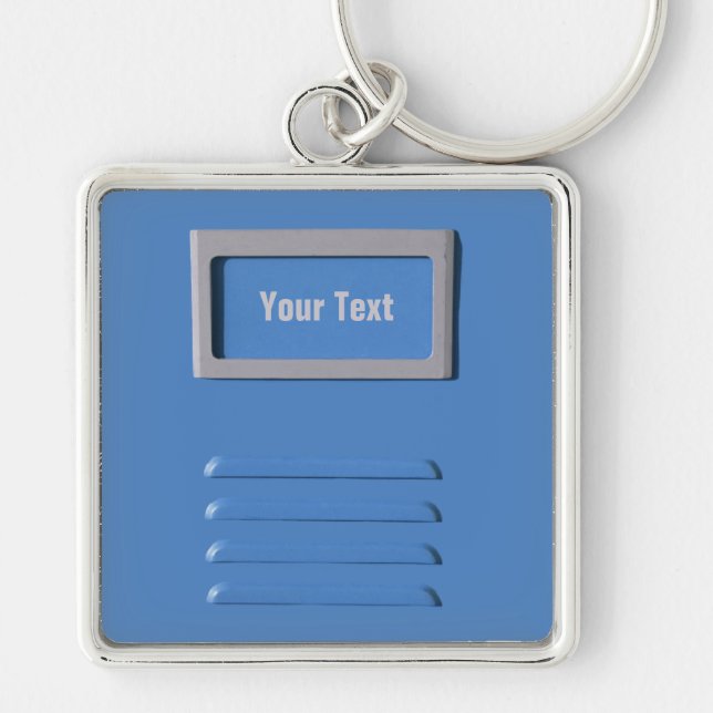 File Cabinet custom premium key chain (Front)