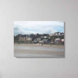 Filey Seafront Canvas Print