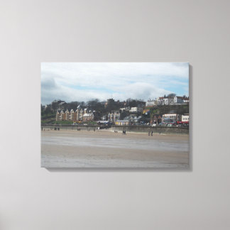 Filey Seafront Canvas Print