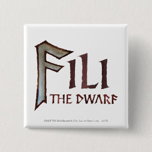 Fili Name 15 Cm Square Badge