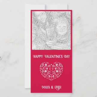 Filigree Heart Holiday Card