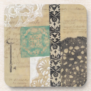Filigree & Key II Coaster