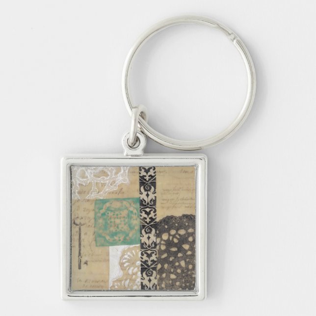 Filigree & Key II Key Ring (Front)