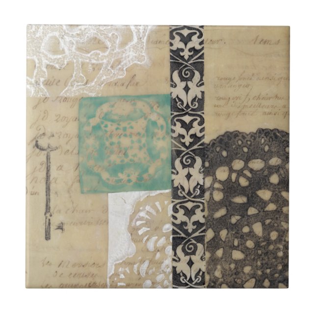 Filigree & Key II Tile (Front)