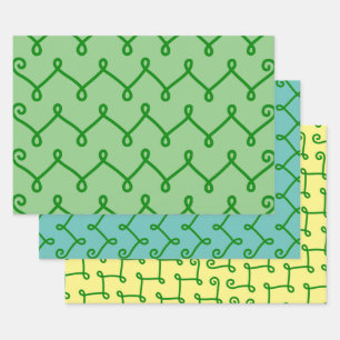 Filigree Lines Fun Art Wrap Craft Paper