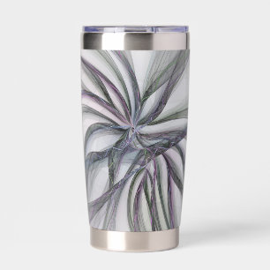 Filigree Motions Modern Abstract Swinging Fractal Insulated Tumbler