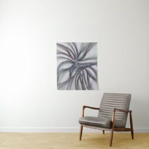 Filigree Motions Modern Abstract Swinging Fractal Tapestry