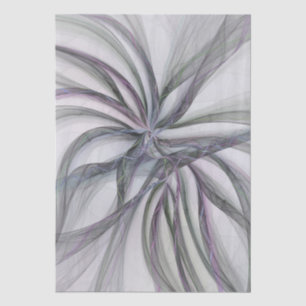 Filigree Motions Modern Abstract Swinging Fractal Tissue Paper