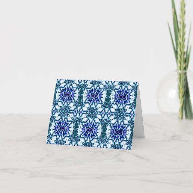 Filigree pattern, note card (Front)