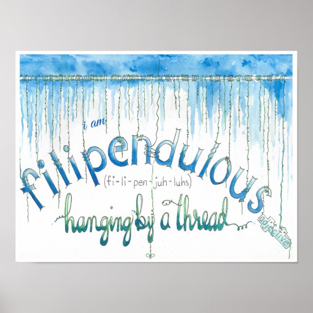 Filipendulous Poster (Front)