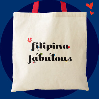 Filipina Fabulous Statement Tote Bag