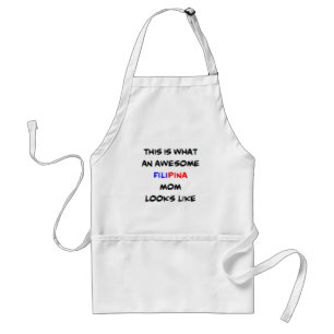 filipina mum, awesome standard apron