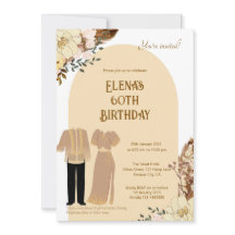 Filipiniana Attire Birthday Invitation Filipino Ph