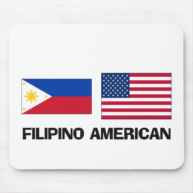Filipino American Mouse Mat (Front)