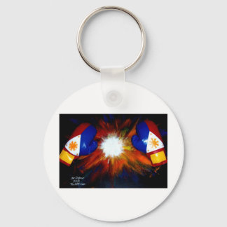 FILIPINO BOXER - BOXING PRIDE OF THE PHILIPPINES KEY RING