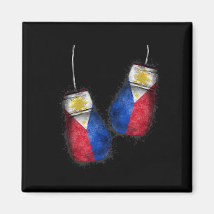 Filipino Boxers Shirt Fans Flag Gloves Philippinne Magnet