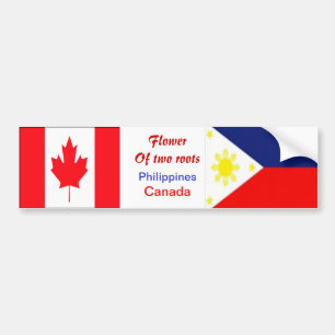 Filipino-canadian bumper stickers