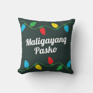 Filipino Christmas Decor Pillow