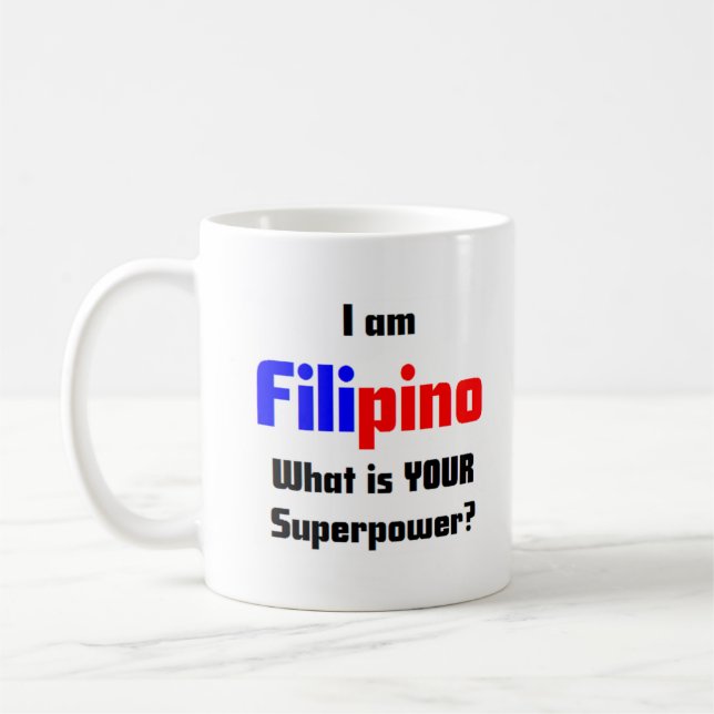 filipino coffee mug (Left)