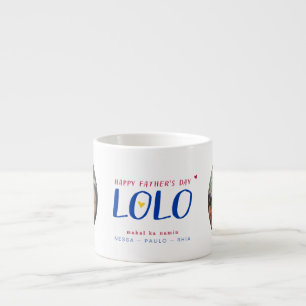 💕 🇵🇭 Filipino Father's Day Custom Photo Espresso Cup