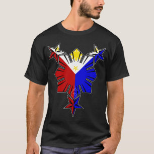Filipino Flag Sun and Stars Shirt
