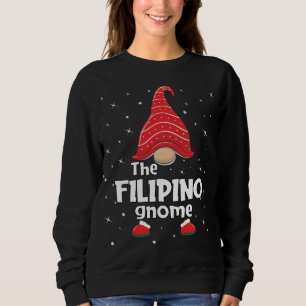 Filipino Gnome Family Matching Christmas Funny Paj Sweatshirt