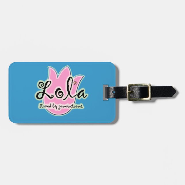 Filipino Lola Mother's Day Gift Luggage Tag (Front Horizontal)