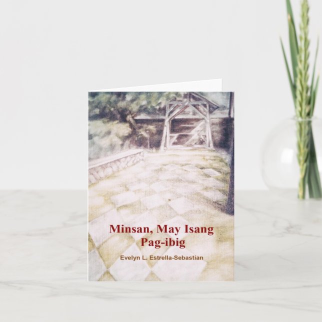 Filipino Love Stories note card (Front)