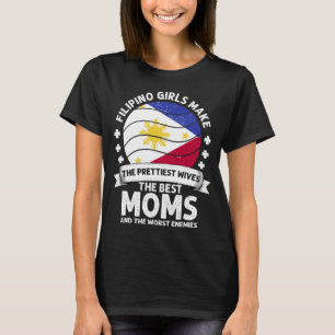 Filipino Mum Phillipines Mama Filipino American T-Shirt