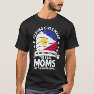 Filipino Mum Phillipines Mothers Day Mama Filipino T-Shirt