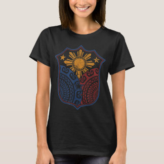 Filipino Pinoy Pride  Mandala Tribal Proud Philipp T-Shirt