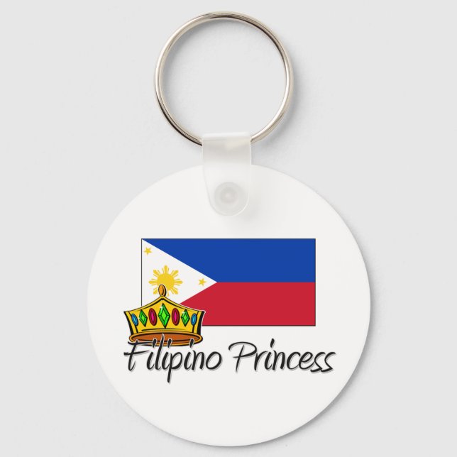Filipino Princess Key Ring (Front)