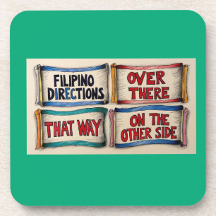 Filipino Street Directions Coaster