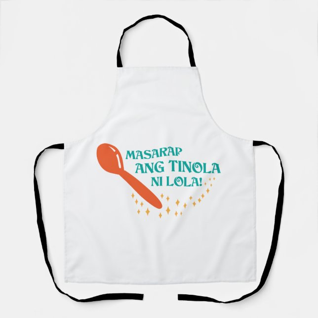 Filipino Tinola by Grandma is the Best Apron (Front)