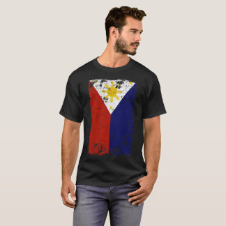 Filipino Vintage Distressed Philippines Flag T-Shirt