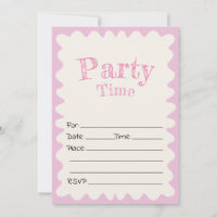 Fill In The Blank Birthday Invitation