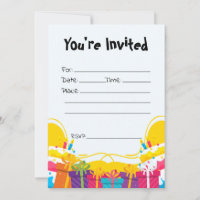 Fill In The Blank Birthday Invitation