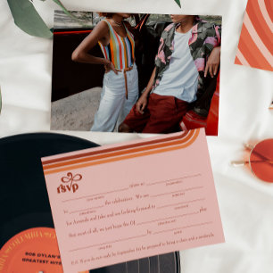 Fill-in-the-Blank w/Song Request RSVP Enclosure In Invitation