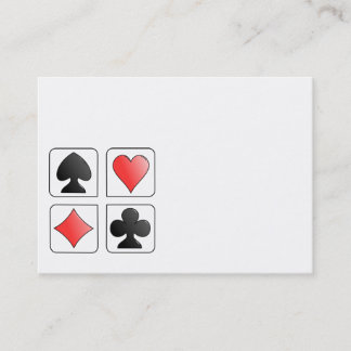 fill in yourself biz card